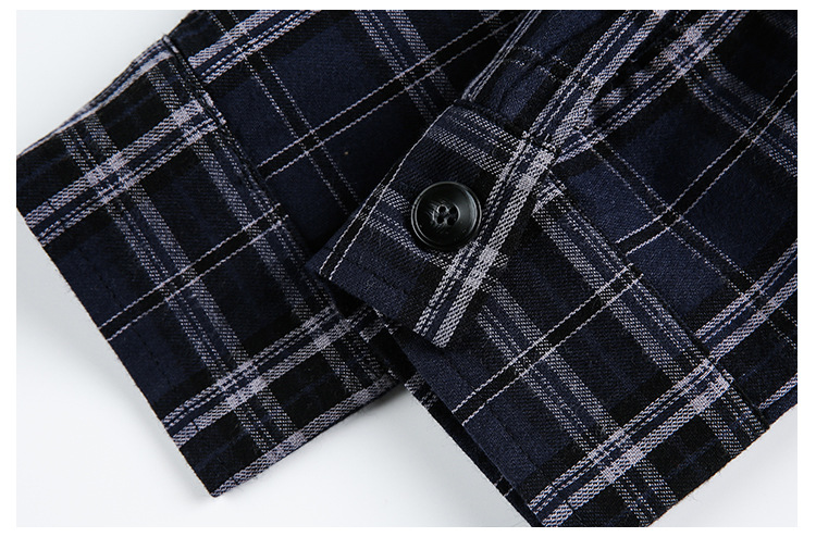 Loose Fit Checked Hood Shirt