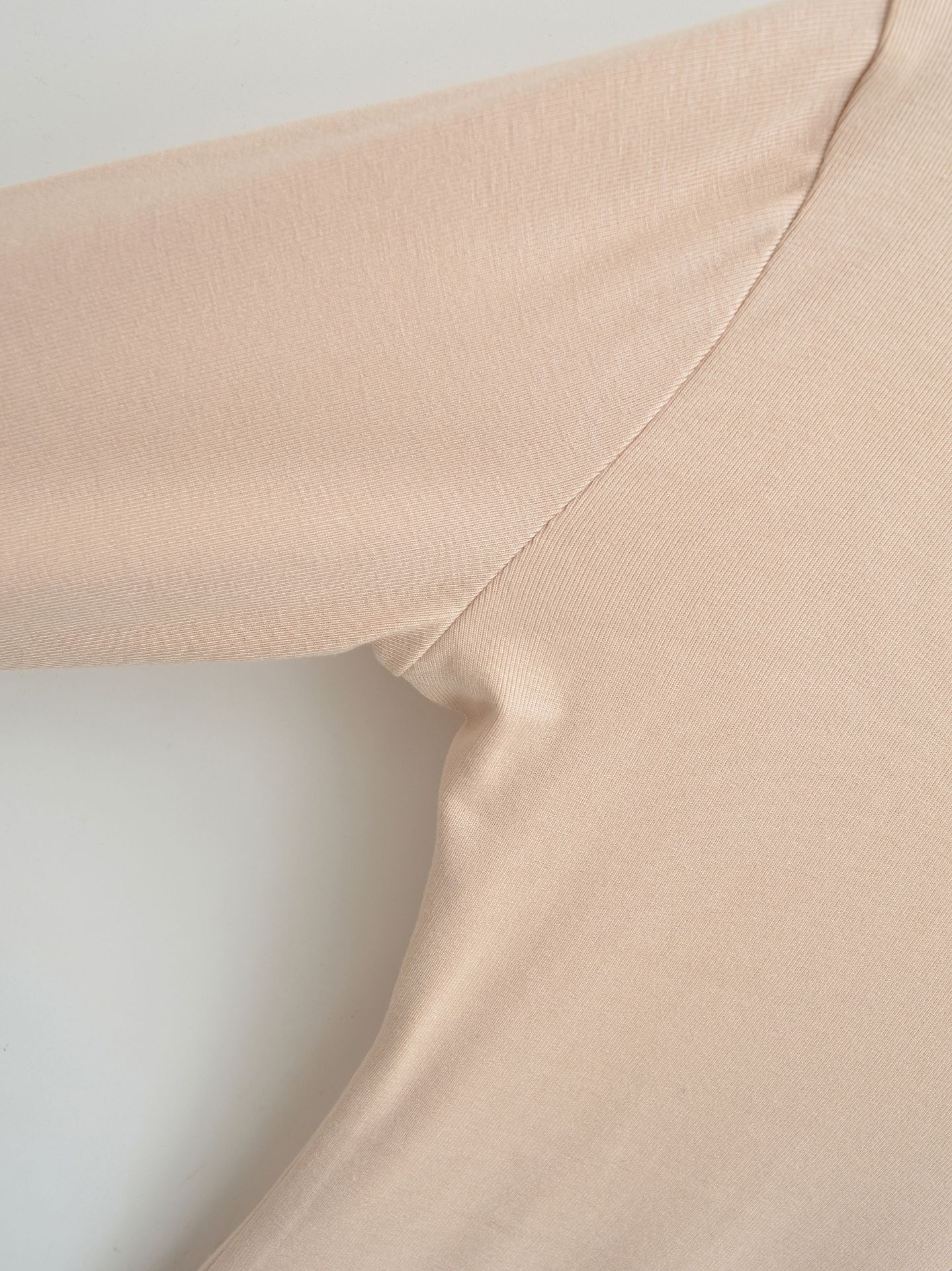 Trumpet Plunge Side Slit T-Shirt