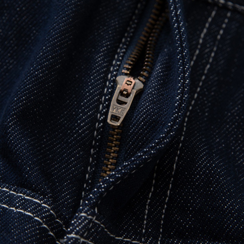 Denim Cargo Pants Men High Street Fashion Loose Wide Leg Casual Trousers