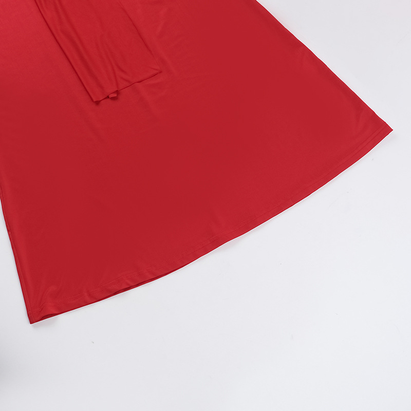 Circle strapless strap slimming and slimming dress