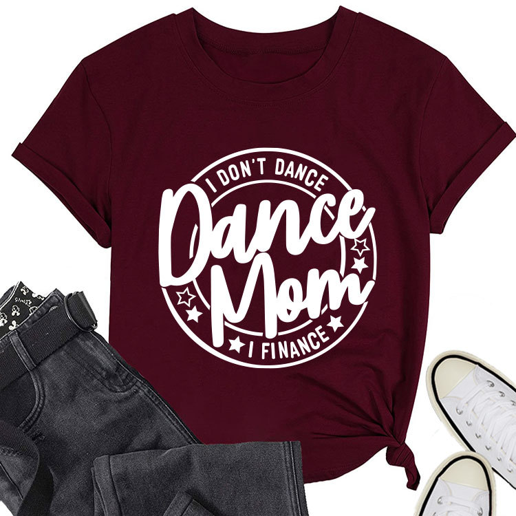 Geometric Pattern Round Neck T-Shirt