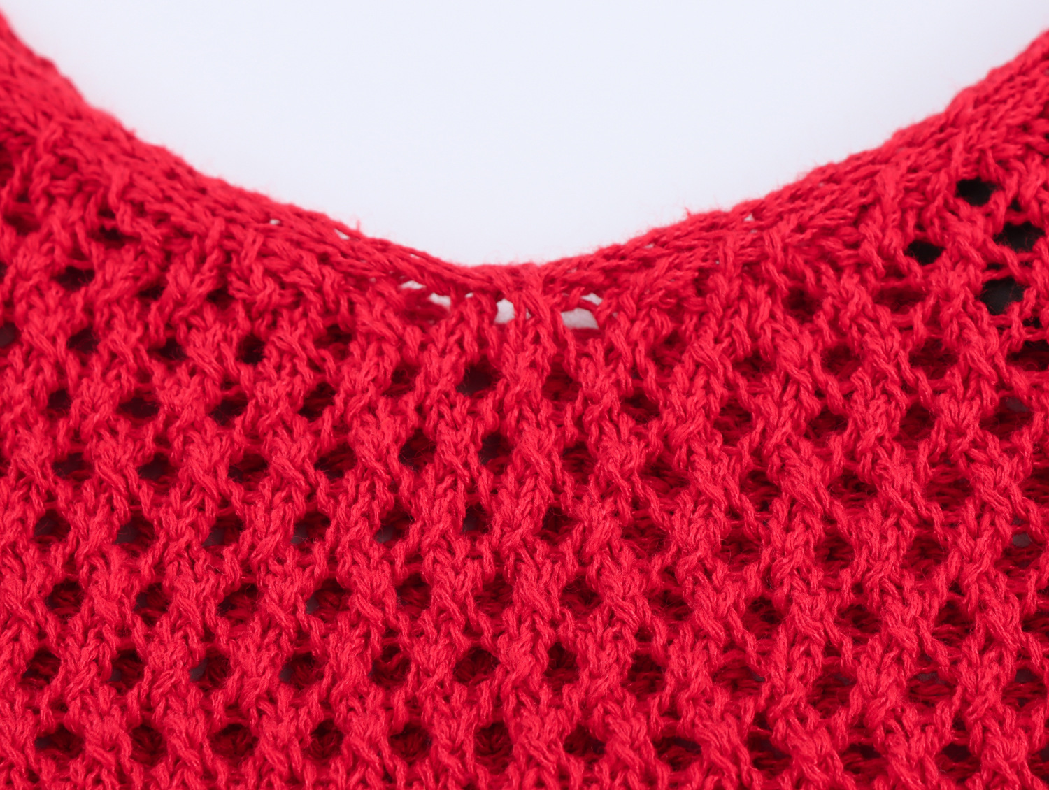 Women's Clothing Layered Decorative Textured Knit Mini Dress