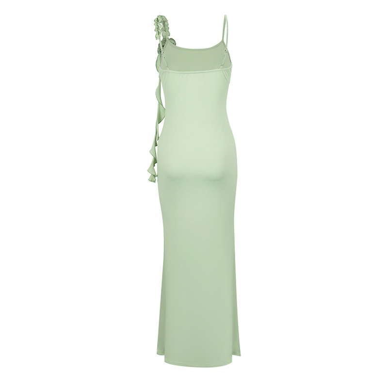 Laced Bodycon Maxi Dress