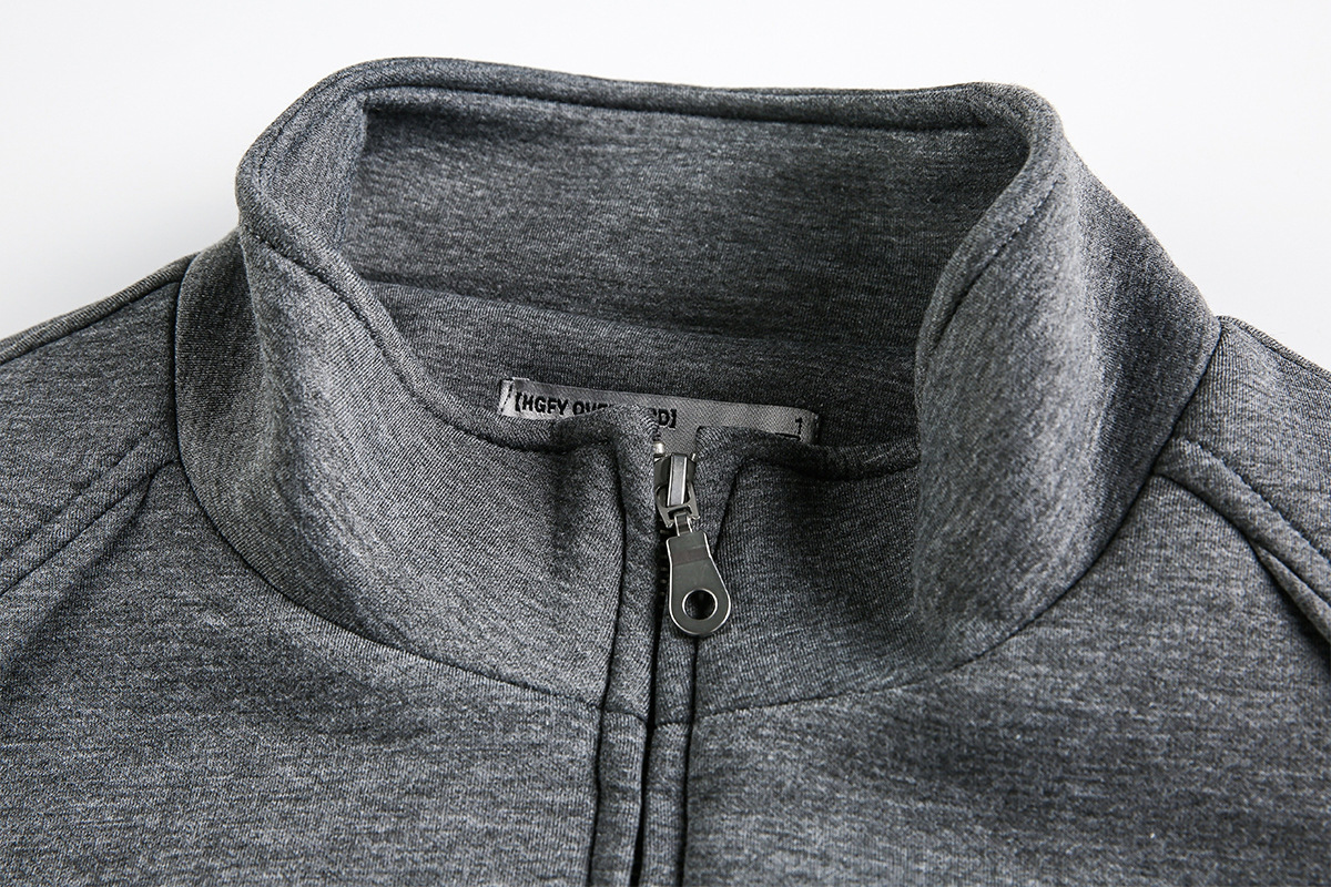 Retro Loose Fit Long Sleeve Polyester Hoodie