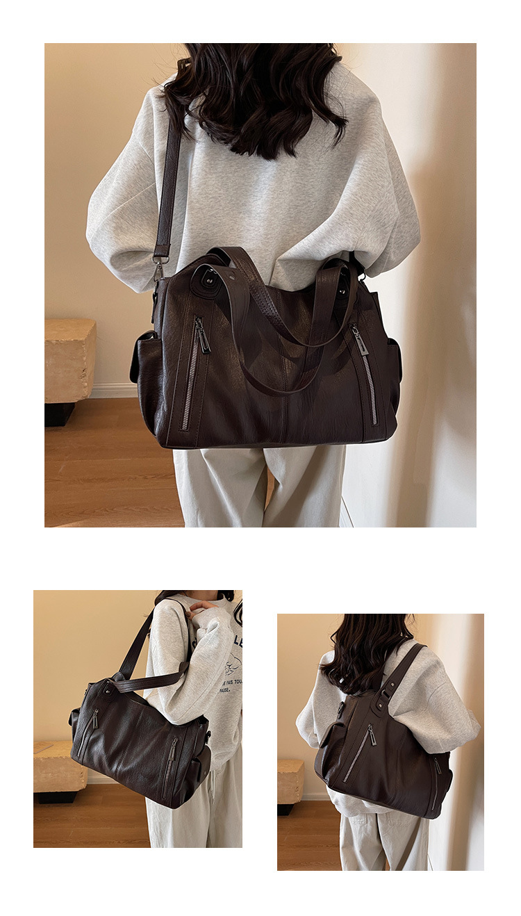 Large capacity tote bag shoulder bag crossbody bag for women