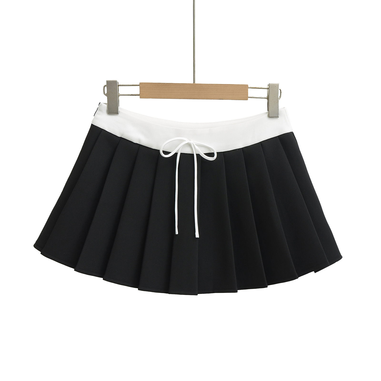 High waisted A-line short skirt pleated skirt tennis skirt