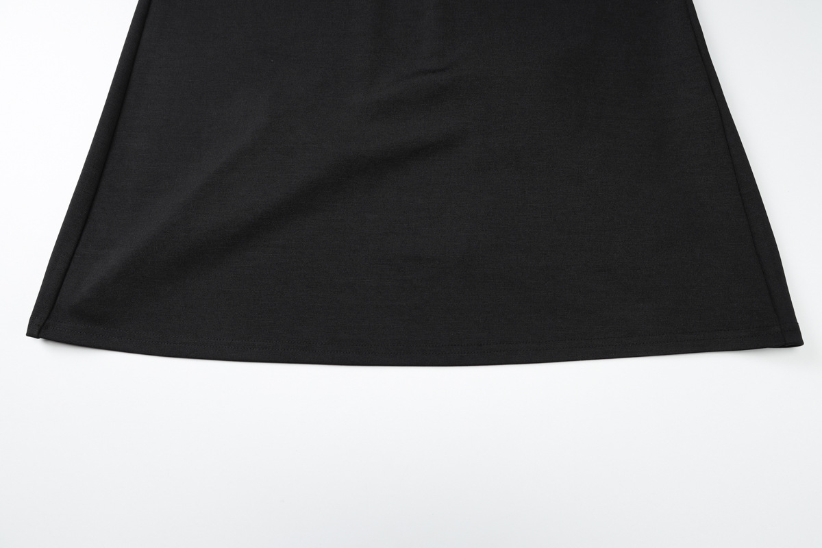 Asymmetrical Open Back Body-Hugging Side Vent Dress