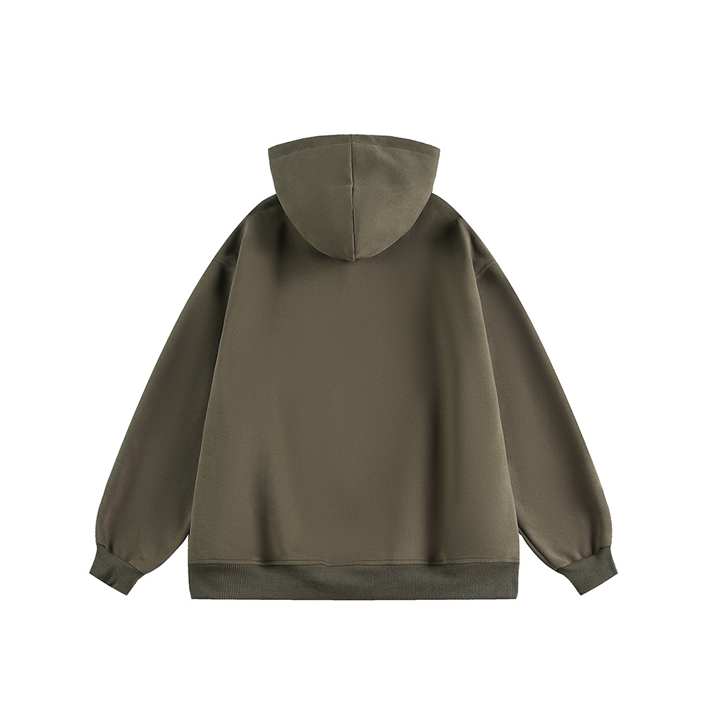 American Trend Oversized Long Sleeve Hoodie