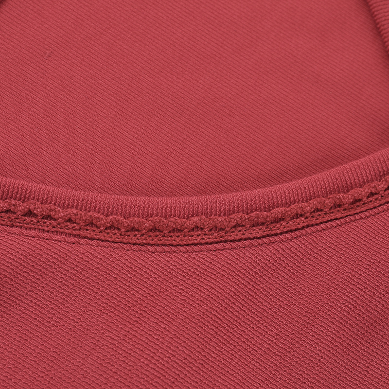 U-Neck Polyester Spandex Top