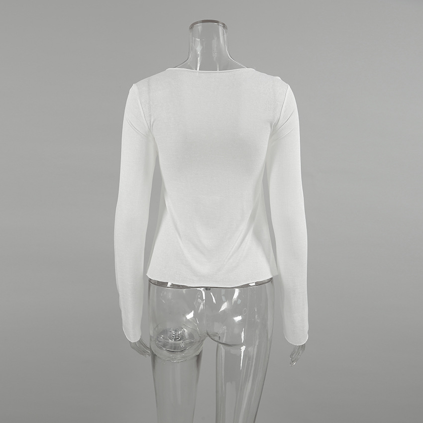 Ladies Commuter Cotton Body-Hugging Crew Sweater