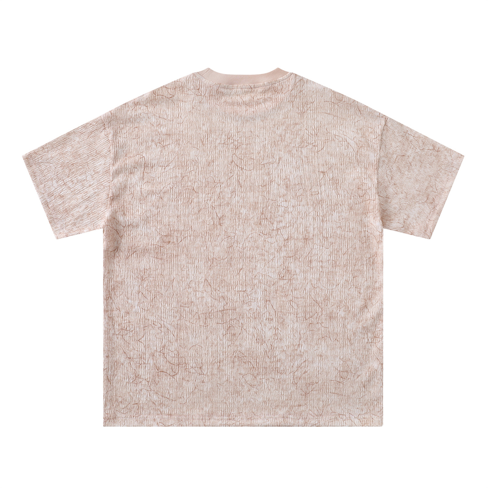 Polyester Round Neck Numeric Loose Fit T-Shirt