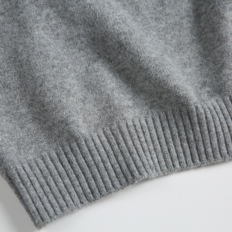 Oversized Japanese Workwear Sweater Accent Seams