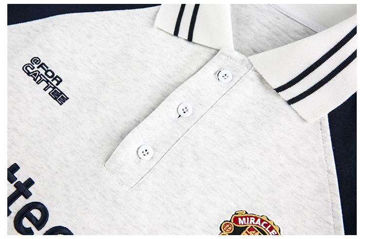 American Trend Oversized Panel Hoodie