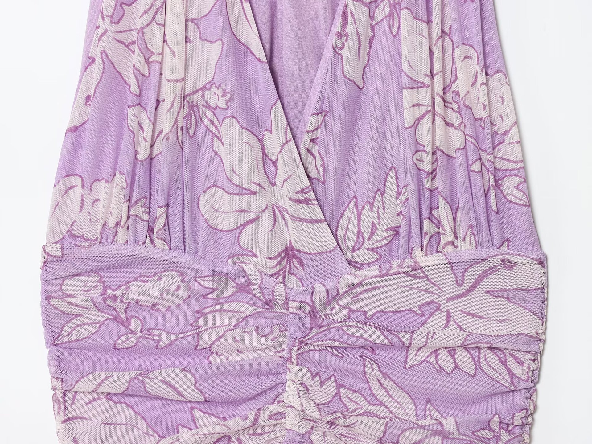 Women's Clothing Printed Chiffon Halter Neck Long Dress