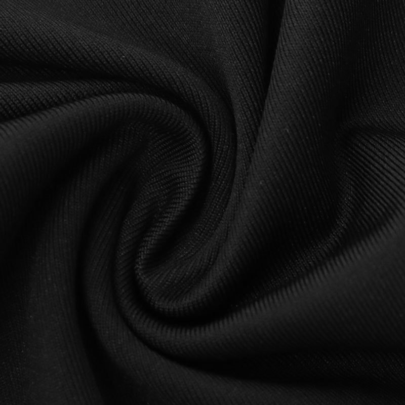 Polyester Short Sleeve Fitted Frilled Dress