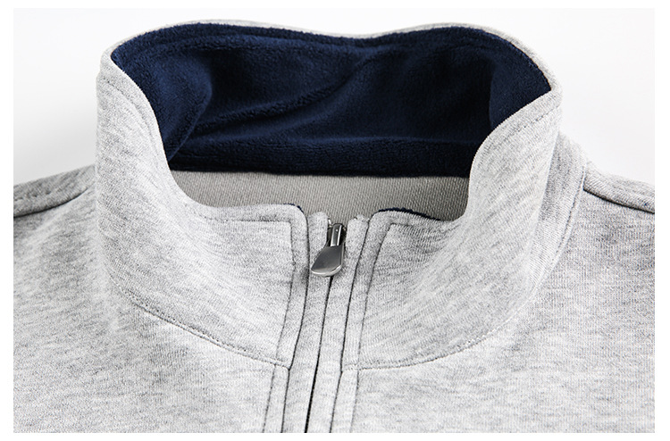 American Oversized Zip-Up Sweatshirt