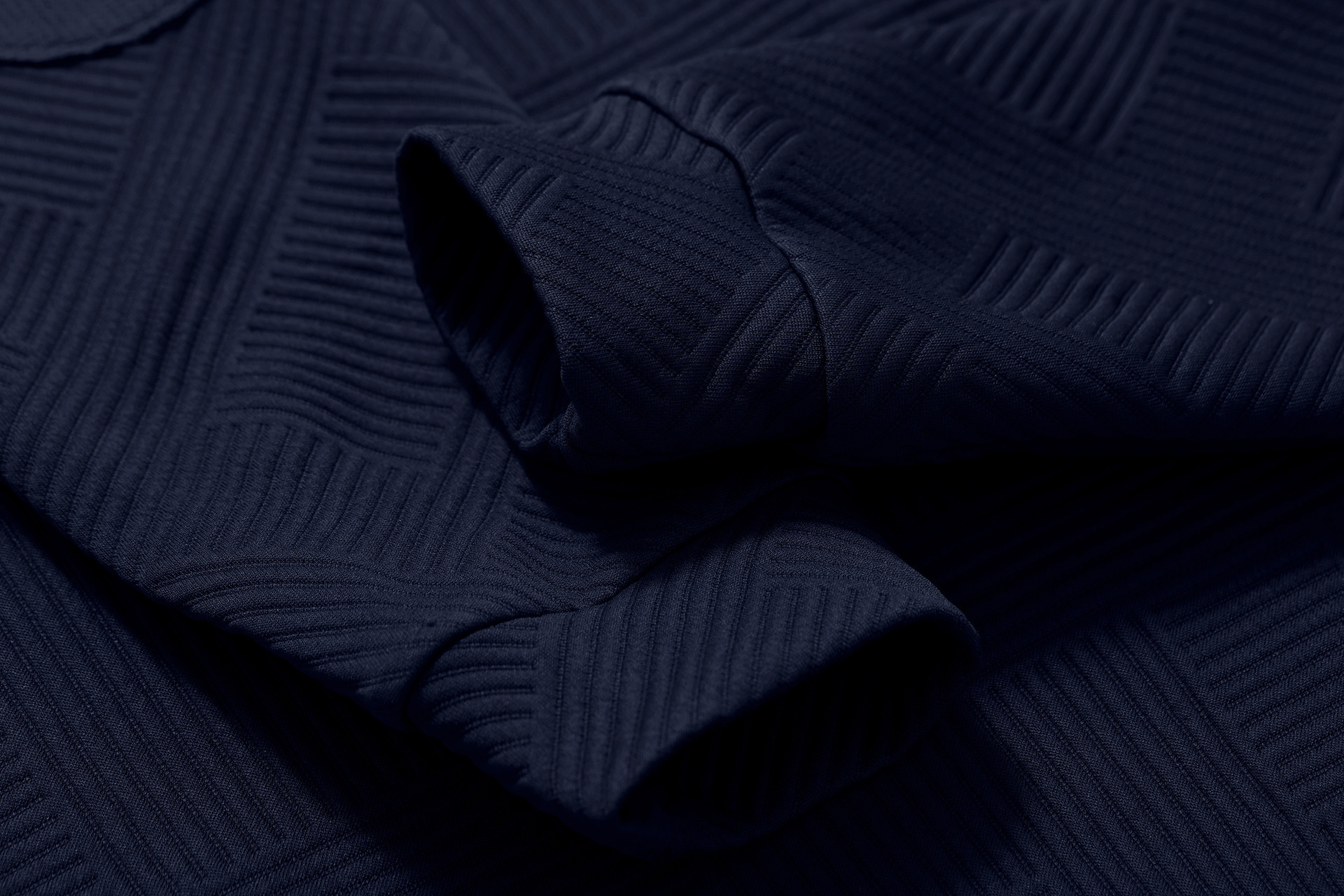 Oversized Textured Polyester Long Sleeve Hoodie