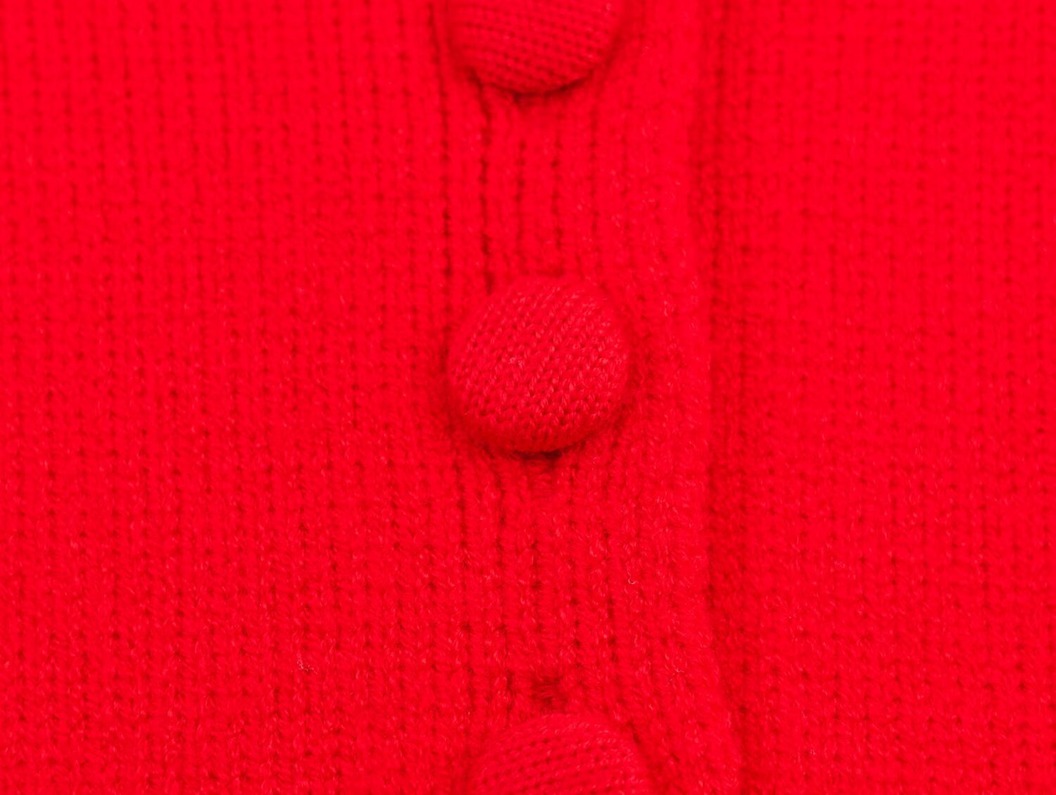 Plain Peter Pan Neck Button-Front Full Sleeve Sweater