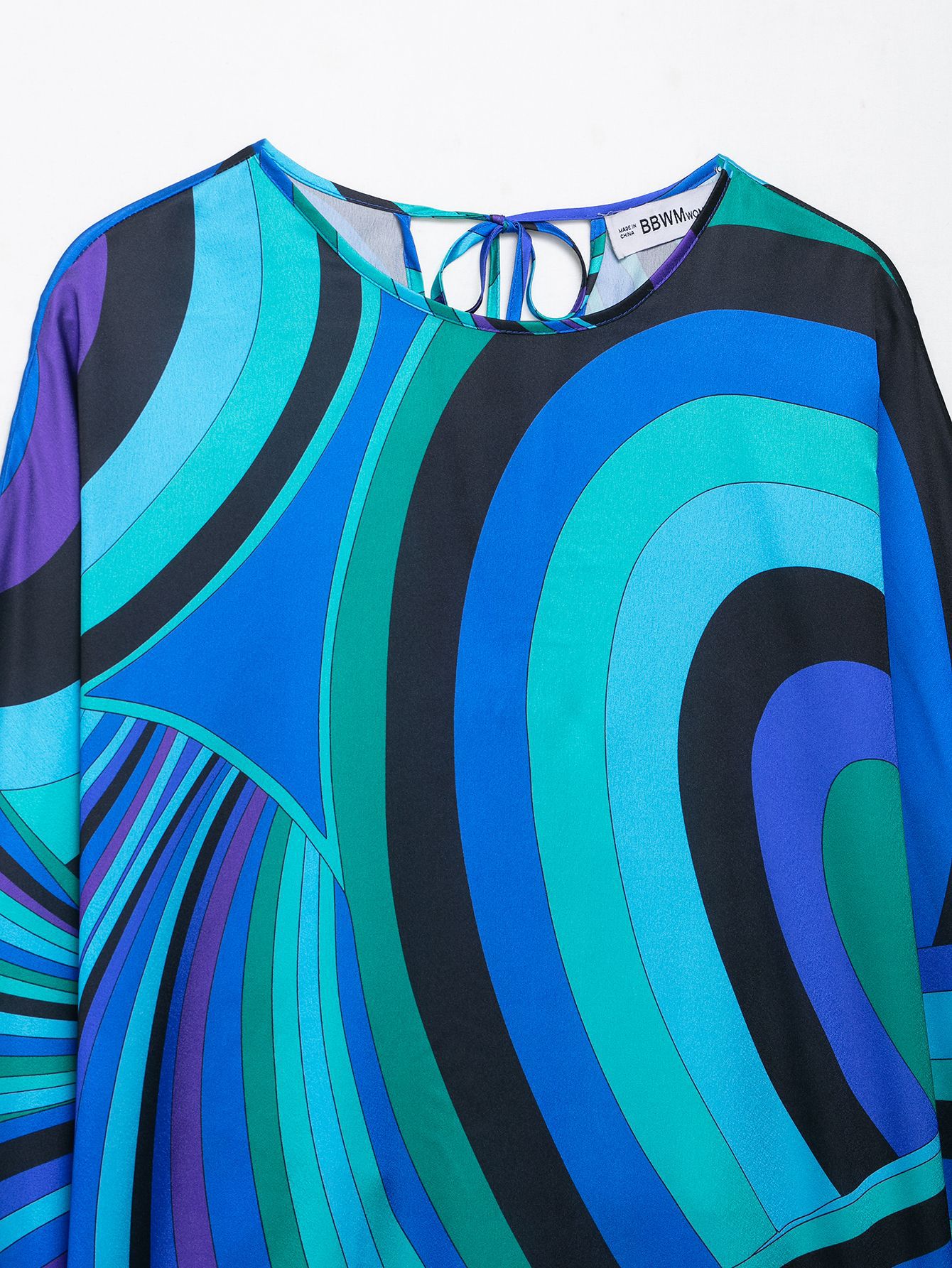 Women's Clothing Splicing Printed Dress