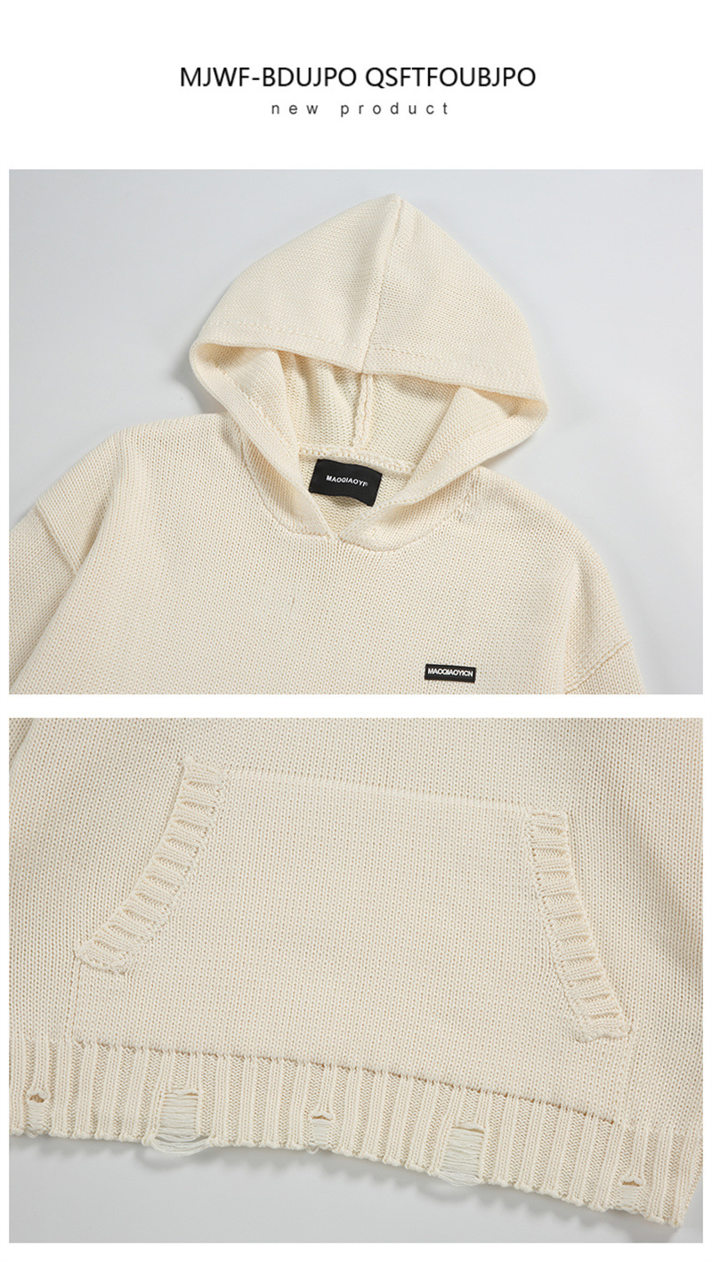 Japanese Workwear Hood Sweater