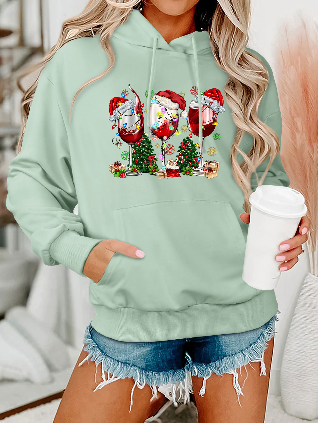 Evergreen Merlot Hoodie