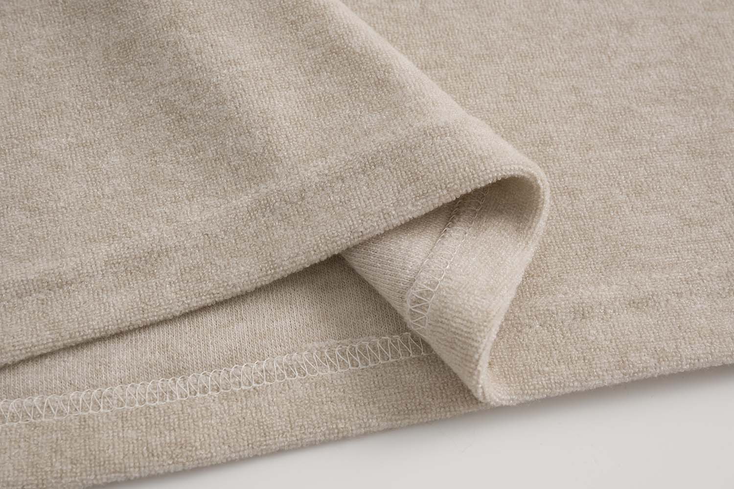 High Street Plain Henley Oversized Hood Pullover