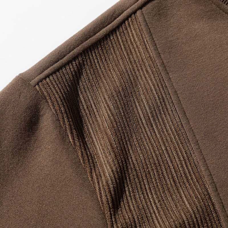 Man's Relaxed Cotton Letter Hoodie