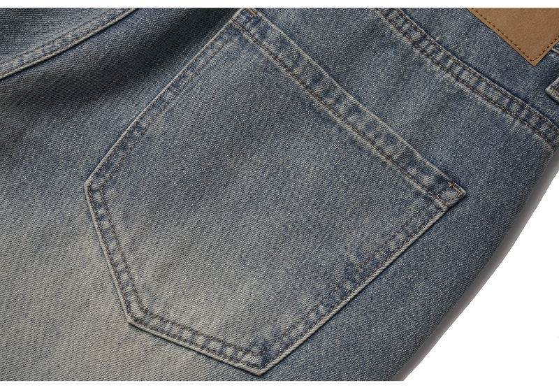 Distressed Oversized Straight Loose Wide Leg Denim Pants