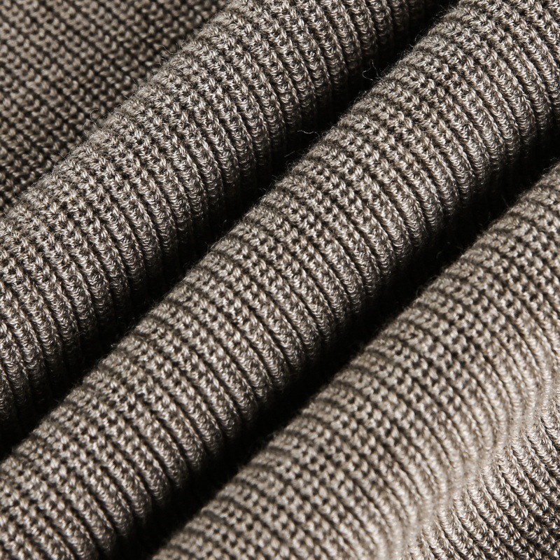 Simple Button Placket Knitwear