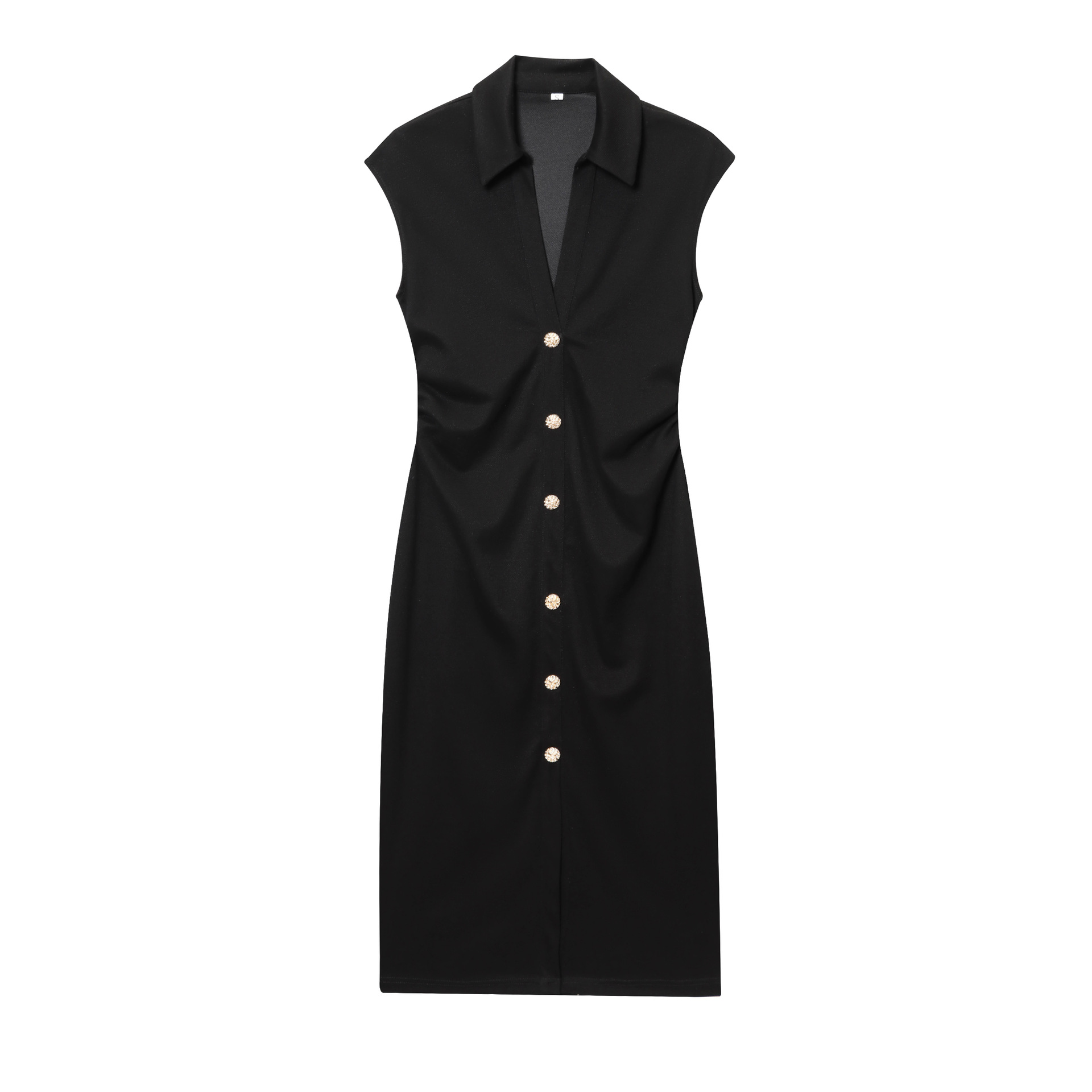 Women's Clothing Pique Shirt-style Dress