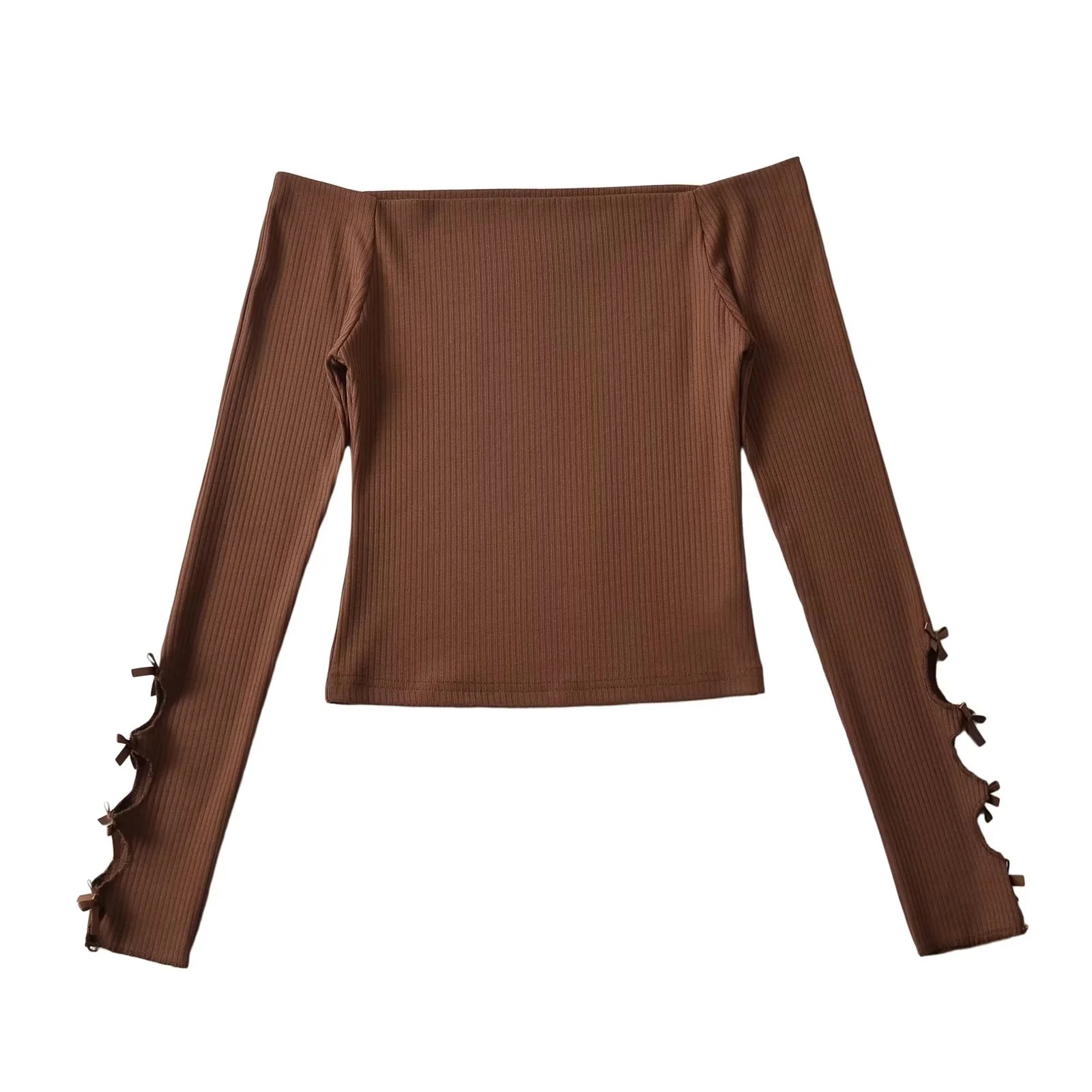 Celebrity Asymmetrical Neck Full Sleeve Cotton Shirt