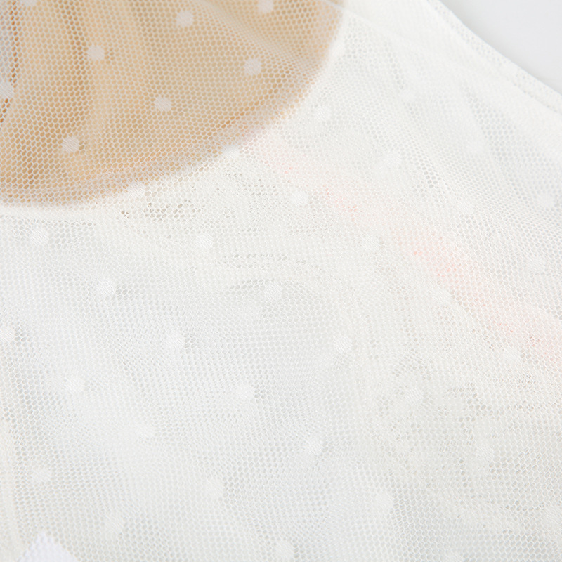 Sheer Plunge Cami Featuring Cutout Panels & Thin Straps