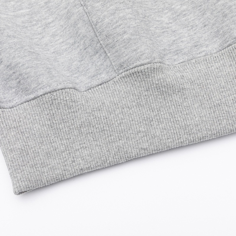 Oversized Cotton Marine Life Graphic Hood Sweatshirt