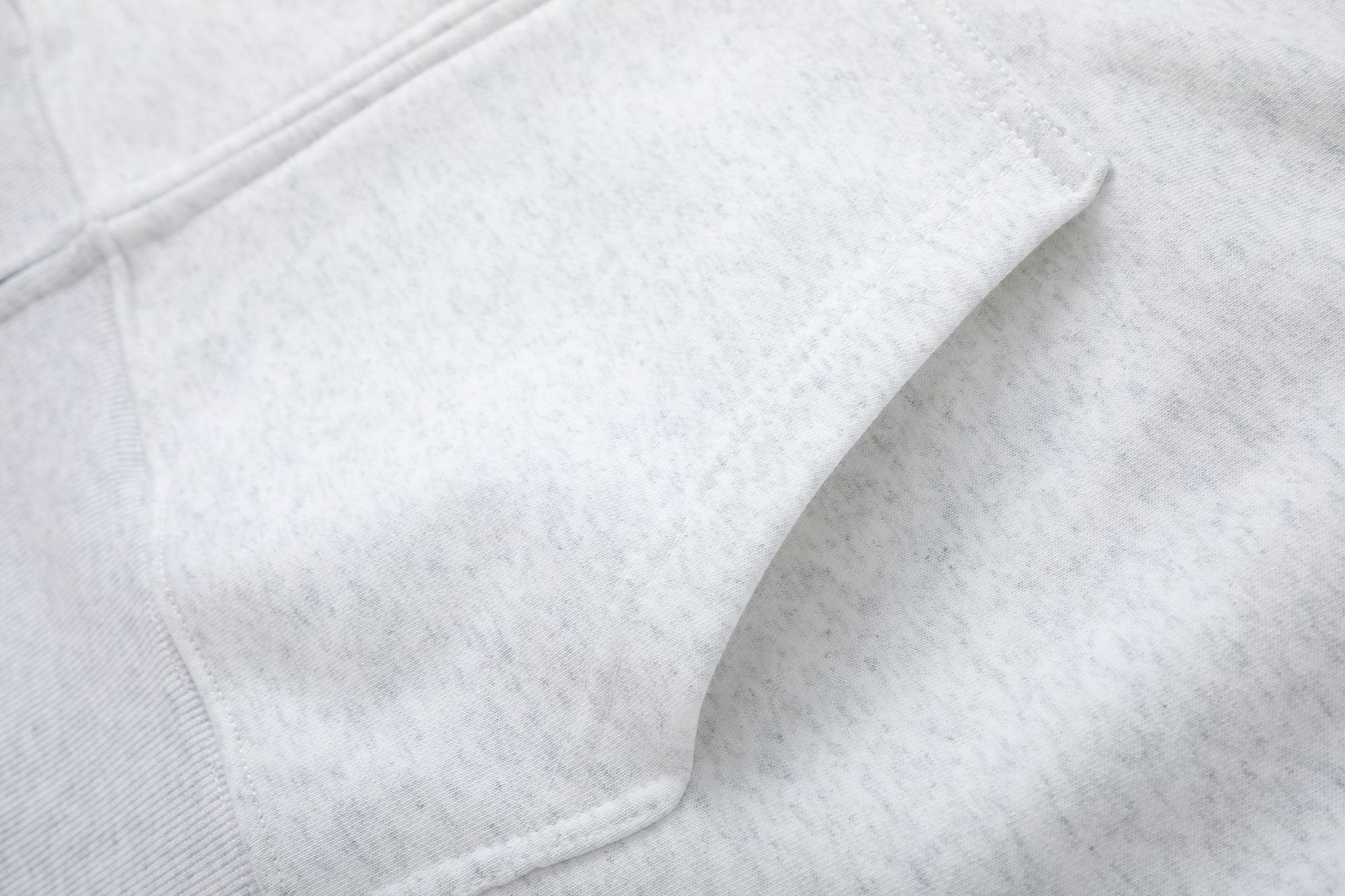 Streetwear Heavy Oversized Plain Cotton Zip Hood Sweatshirt