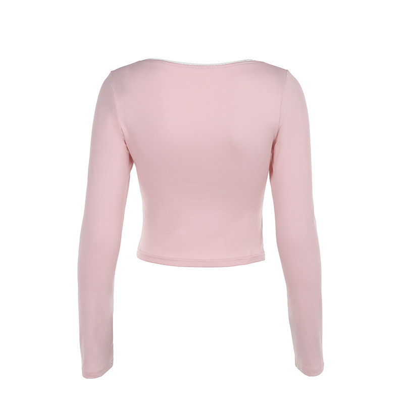 Ladies Square Neck Stretch Tee