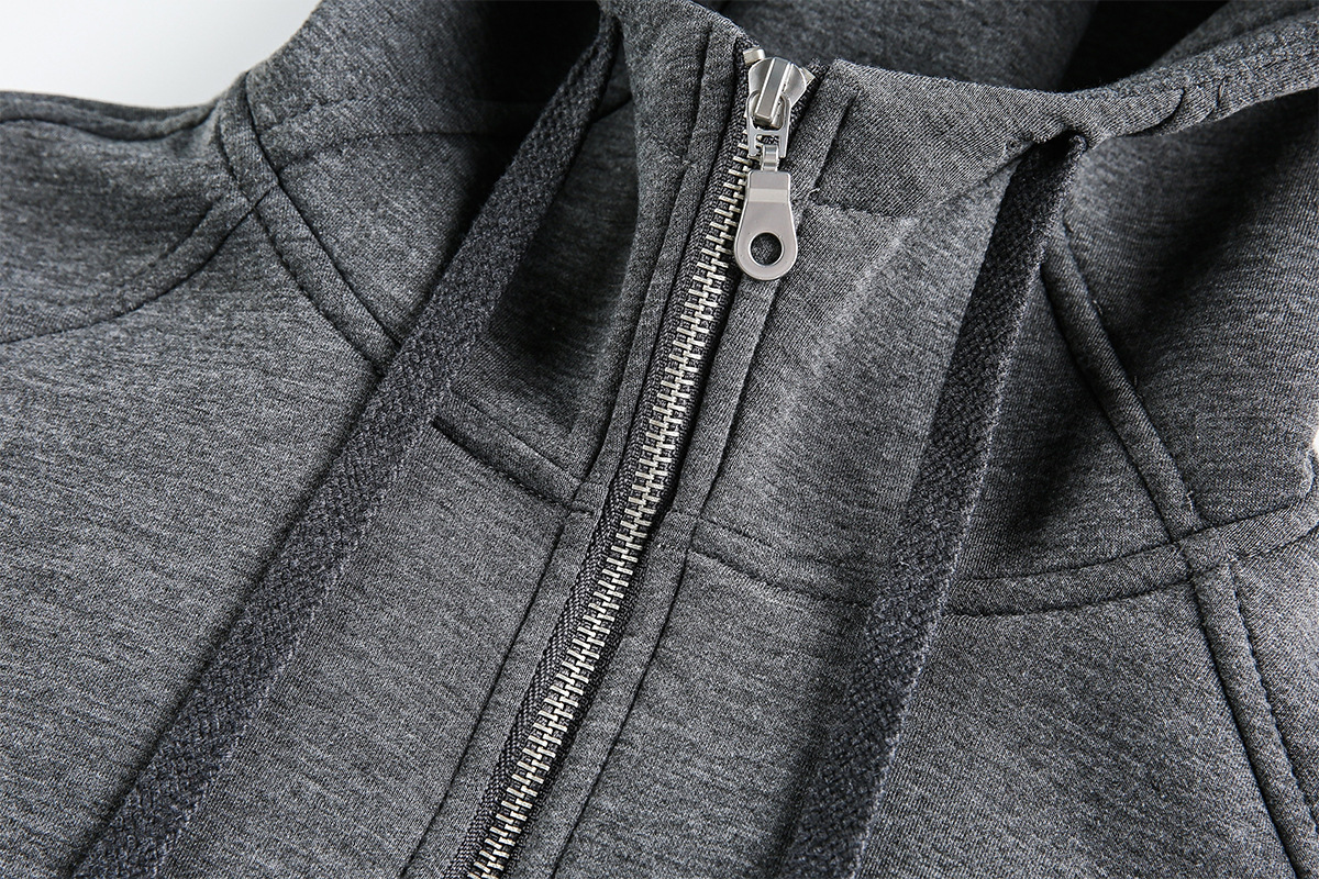 American Retro Cartoon Hooded Zip-Up Sweater