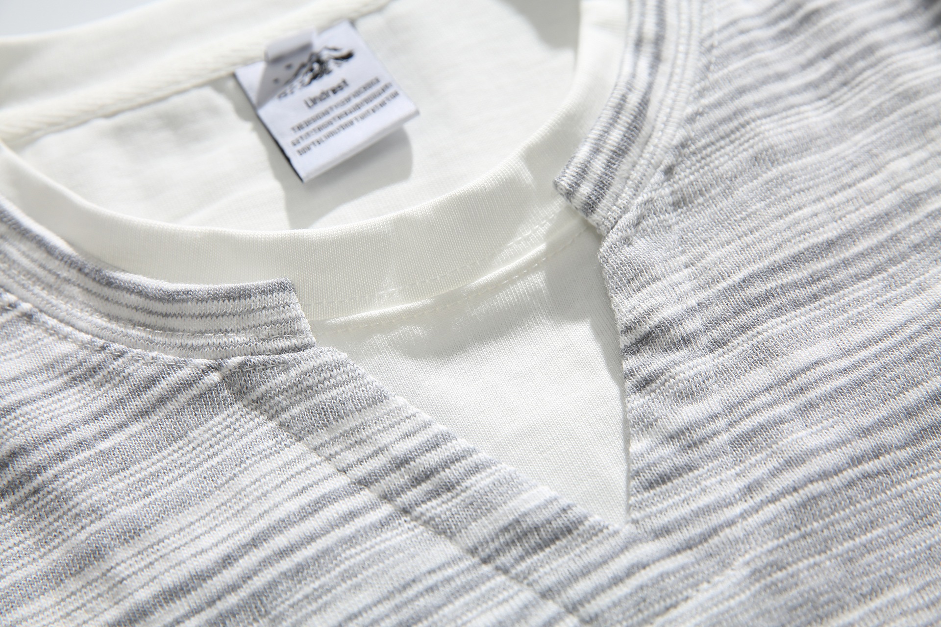 Split Hem Relaxed Neutral Hoodie