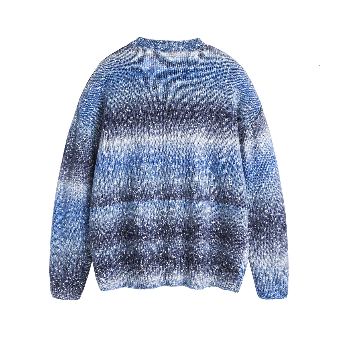 Japanese Workwear Oversized Ombre Sweater