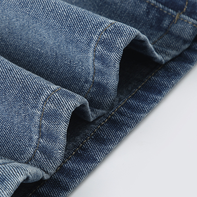Vintage washed high waisted loose denim shorts