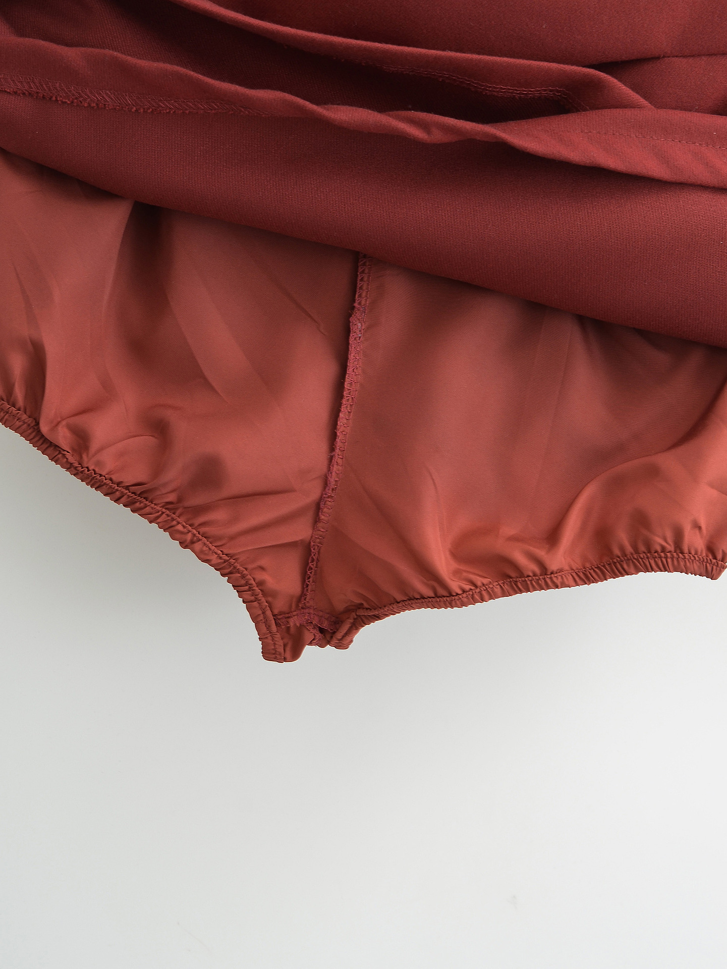 Asymmetrical Unprinted Cotton Blend Streetwear Skirt
