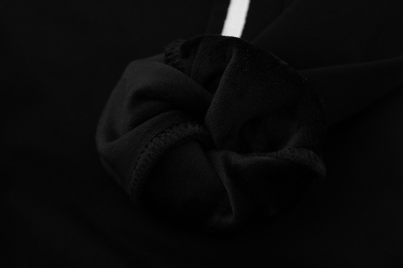Mens Relaxed Cotton Stripe Hoodie