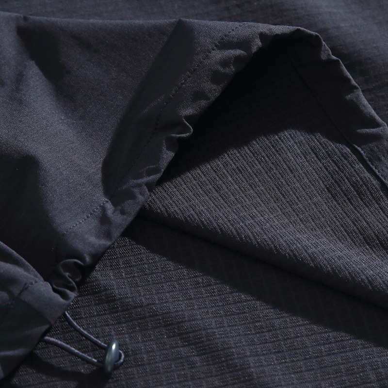 Graphic Oversized Nylon Hoodie