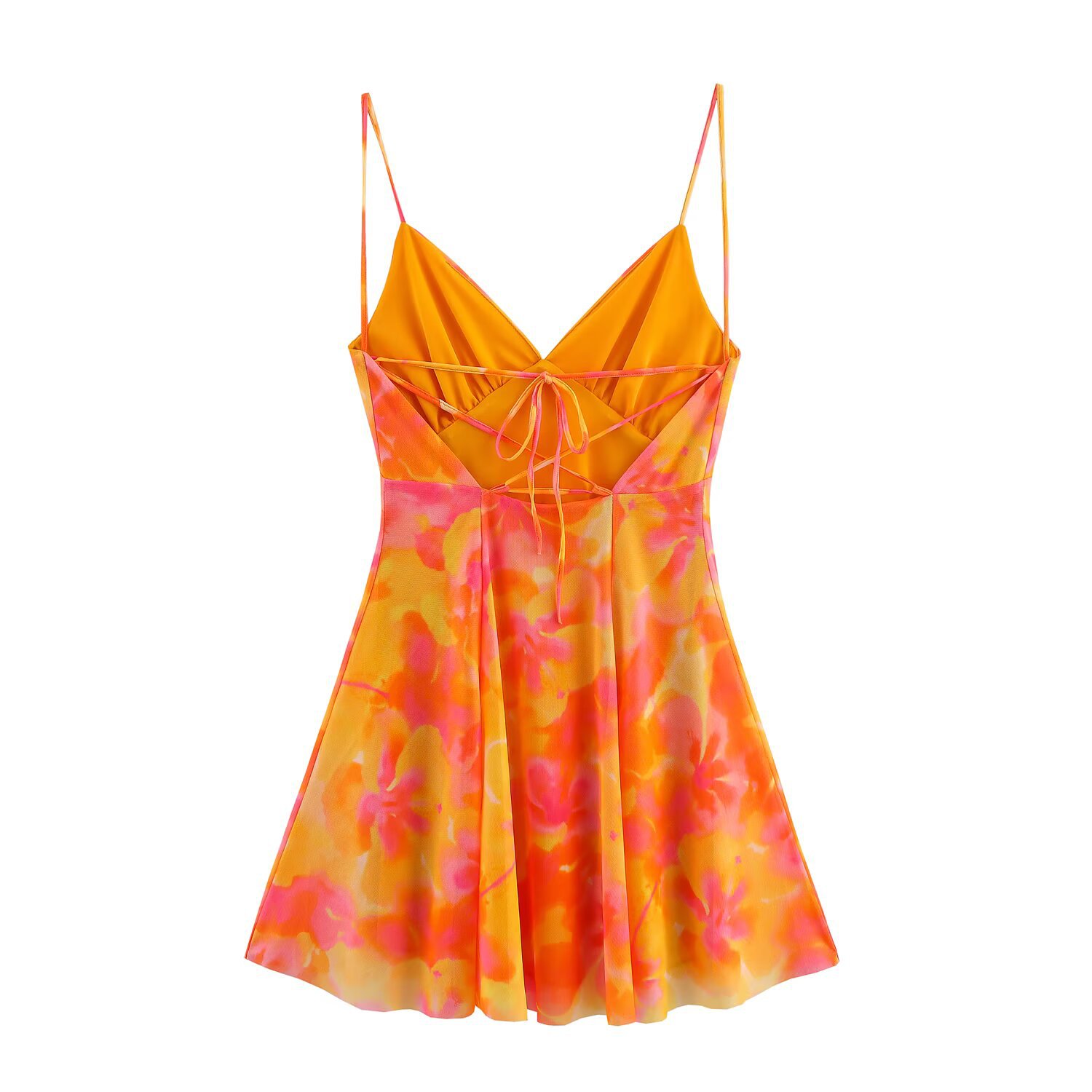 Women's Clothing Chiffon Printed Strapless Dress