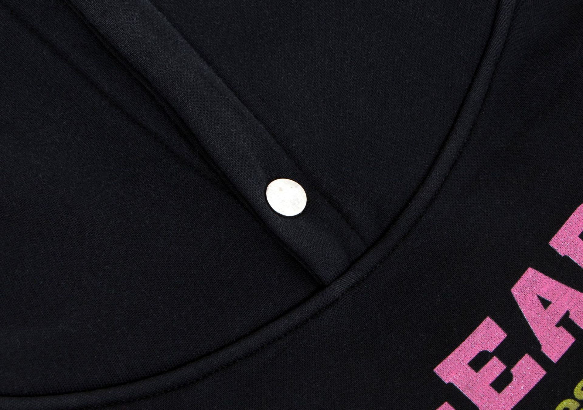 Style Conley Printed Doberman Washed Hoodie Sweatshirt