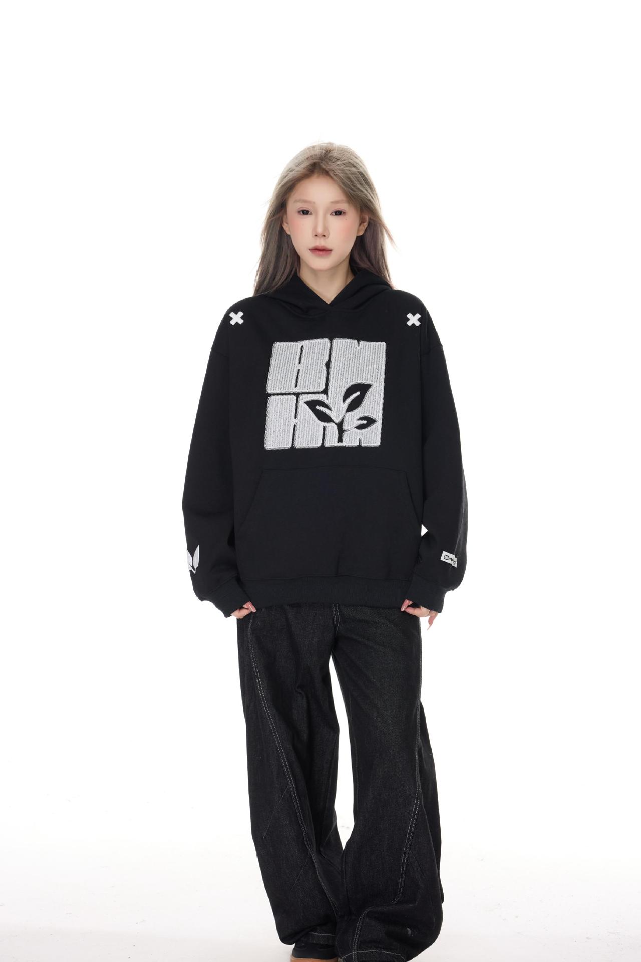Cruciform Cotton Hoodie
