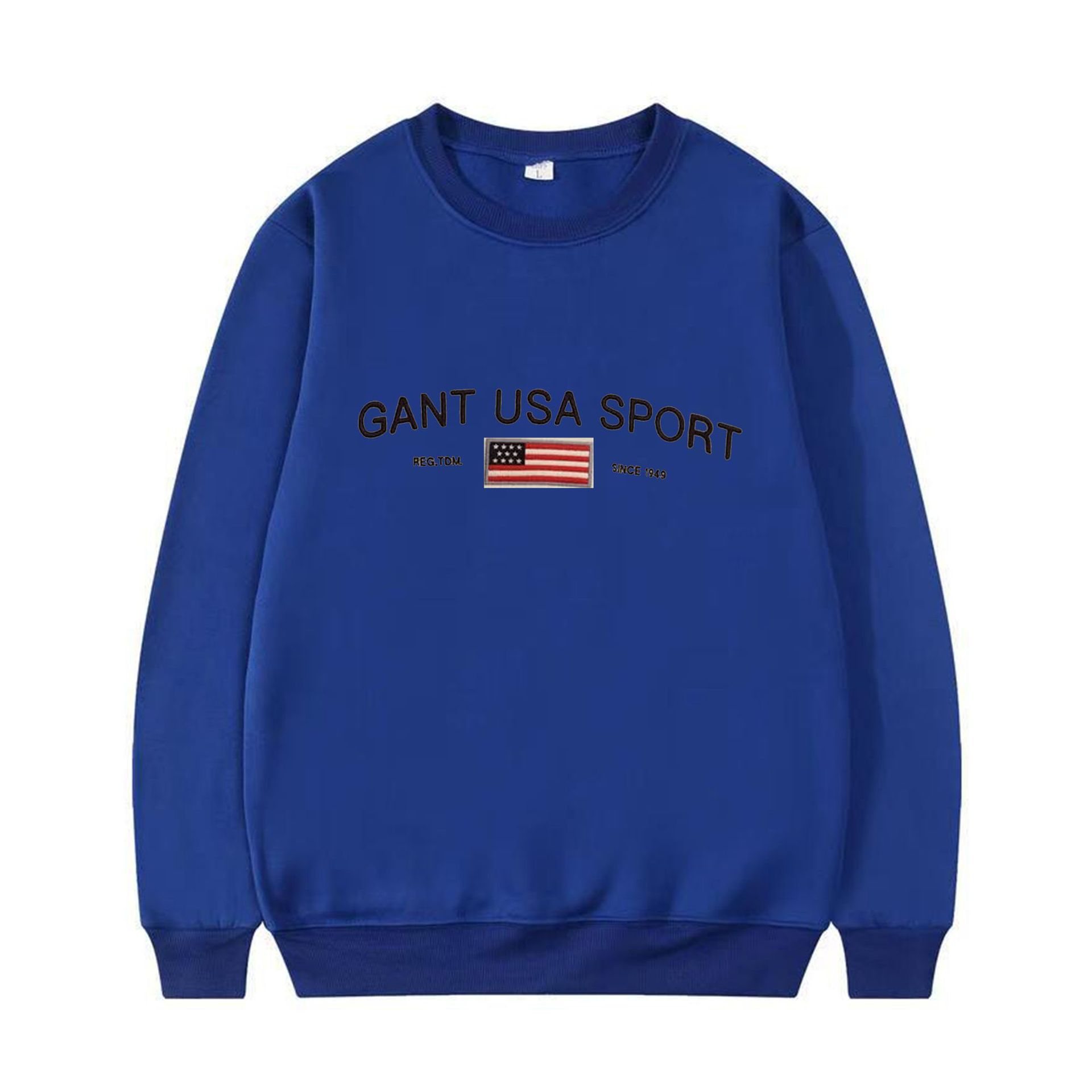 Korean Oversized Round Collar Polyester Sweater