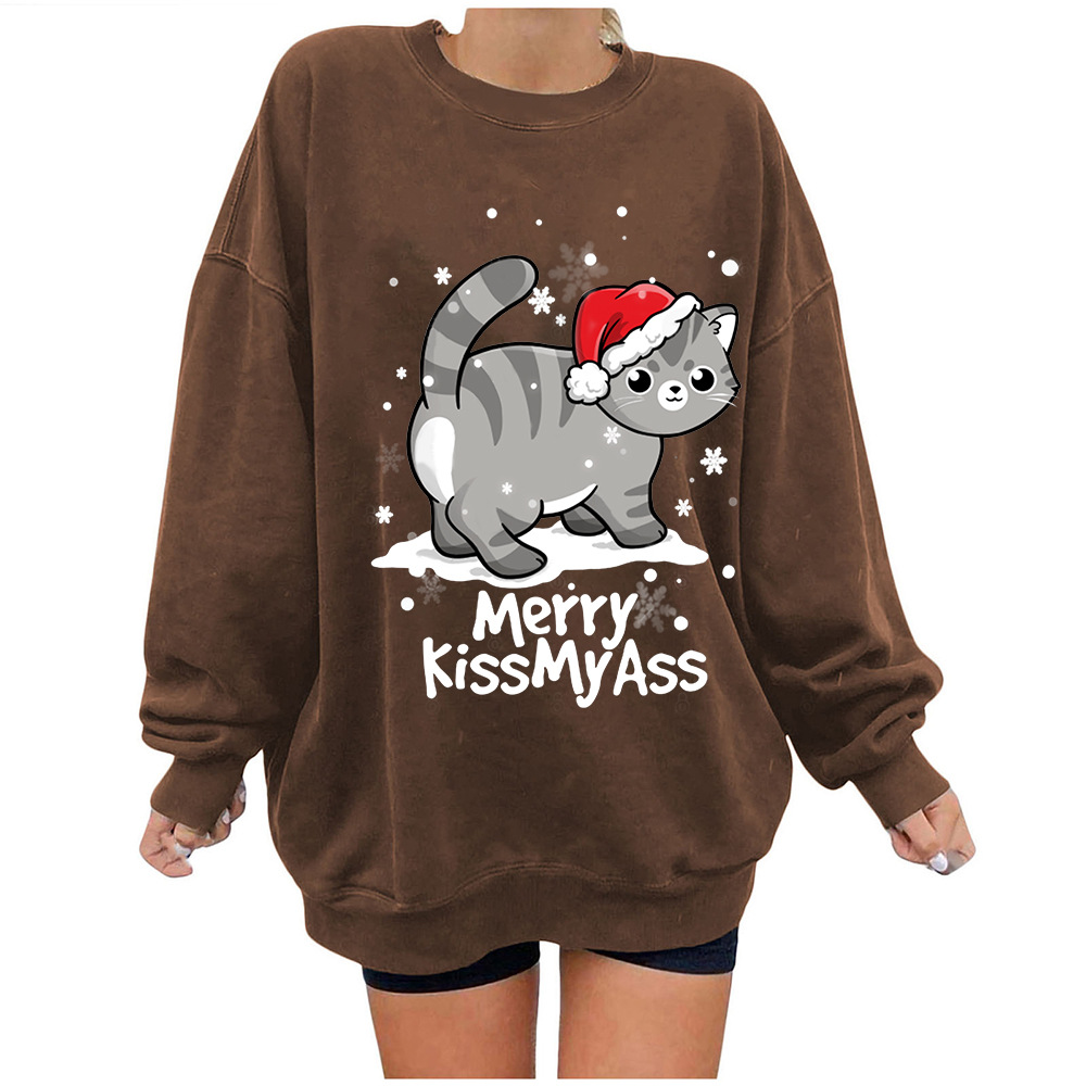 Loose Fit 3D Graphic Street Hoodie