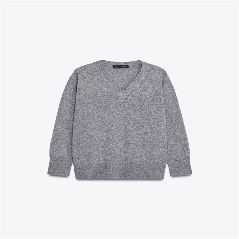 Ladies Slouchy Polyester Sweater