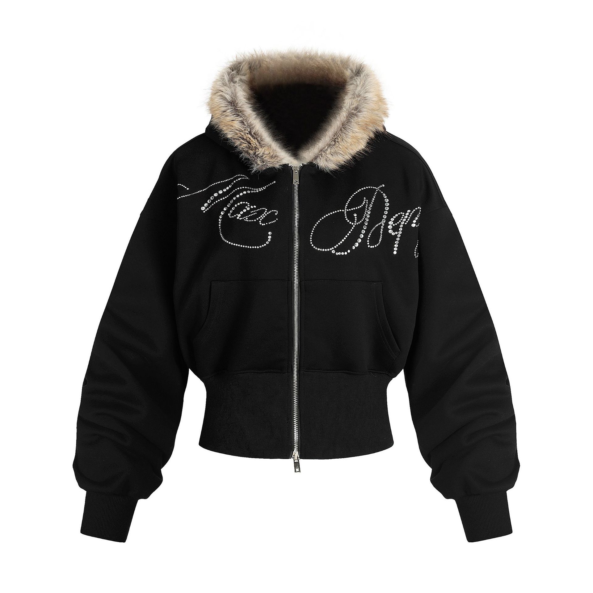 Cotton Retro Letter Loose Long Sleeve Sweatshirt