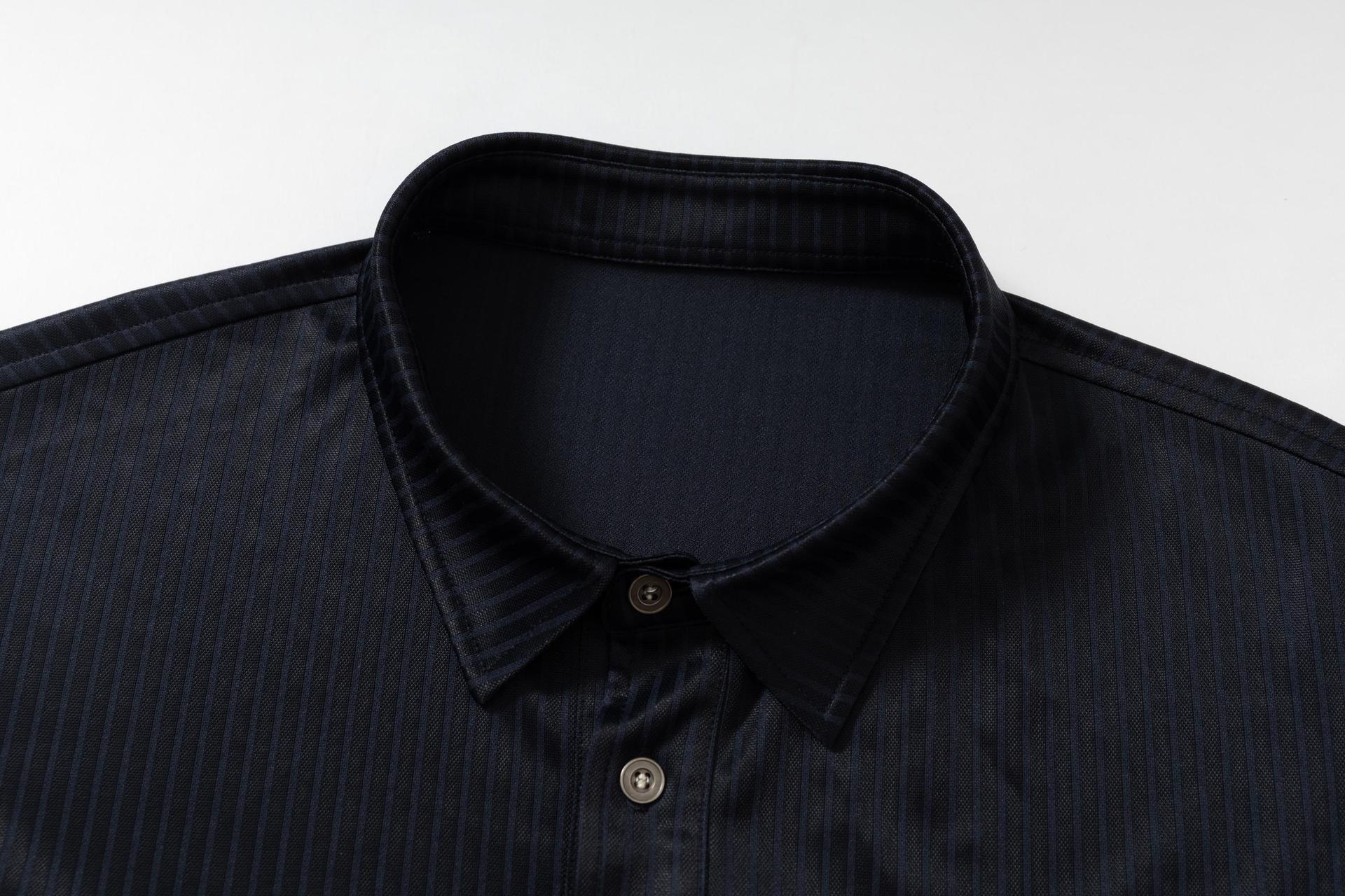 Long-Sleeve Dual-Layer Pieced Button-Front Embellished Hoodie